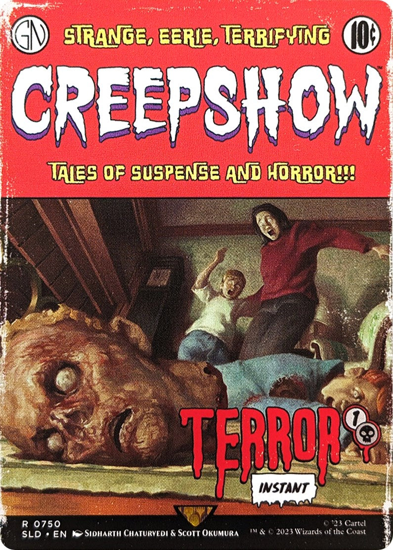 Terror // Terror (SLD-750) - Secret Lair Drop (Borderless)
