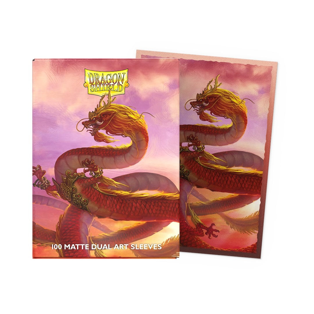 Dragon Shield Limited Edition Art Brushed Sleeves Year Of The Wood Dragon 2024 100 Pack