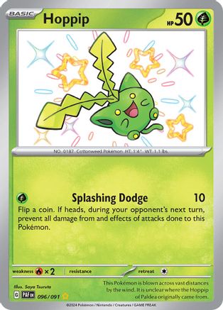 Hoppip 096/091 - SV Paldean Fates Holofoil