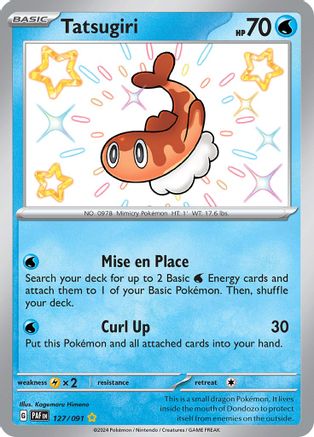 Tatsugiri 127/091 - SV Paldean Fates Holofoil
