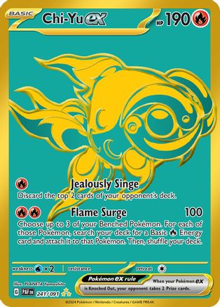 Chi-Yu ex 241/091 - SV Paldean Fates Holofoil