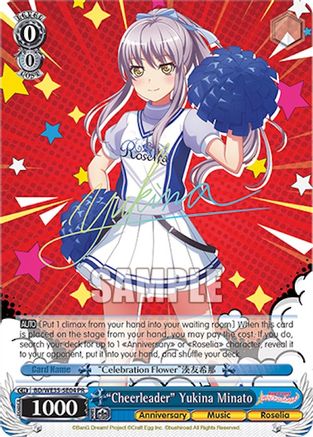 "Cheerleader" Yukina Minato (BD/WE35-SE04PR) - Bushiroad Event Cards