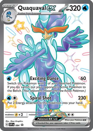 Quaquaval ex 084 - SV Scarlet & Violet Promo Cards Holofoil