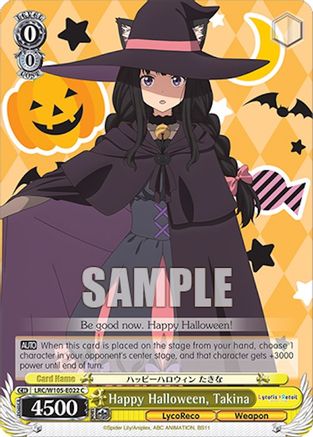 Happy Halloween, Takina (LRC/W105-E022 C) - Lycoris Recoil