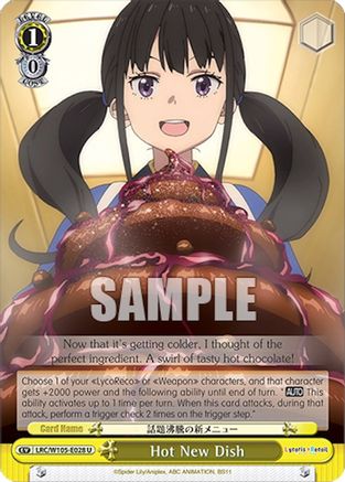 Hot New Dish (LRC/W105-E028 U) - Lycoris Recoil