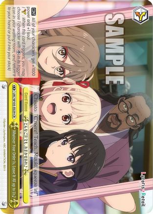 Whatever Your Order Is, Leave It All up to Us (LRC/W105-E029 CR) - Lycoris Recoil