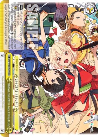 Whatever Your Order Is, Leave It All up to Us (RRR) (LRC/W105-E029R RRR) - Lycoris Recoil