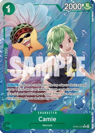 Camie (Alternate Art) (OP06-025) - Wings of the Captain Foil