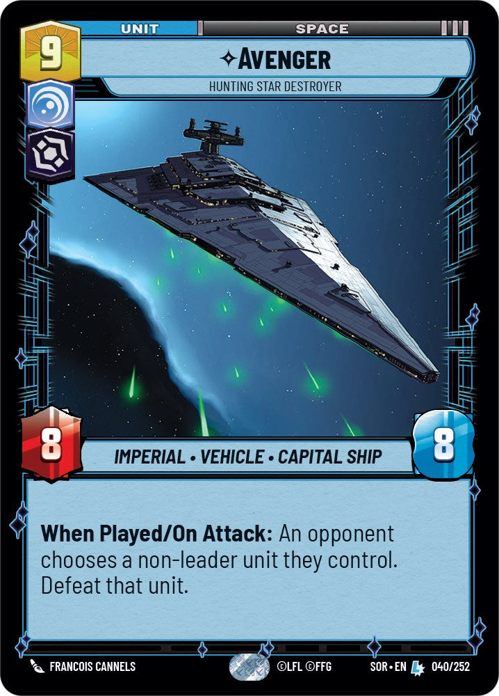 Avenger - Hunting Star Destroyer (040/252) - Spark of Rebellion