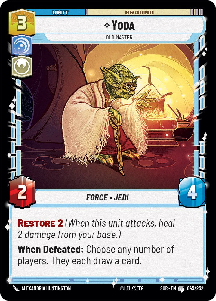 Yoda - Old Master (045/252) - Spark of Rebellion
