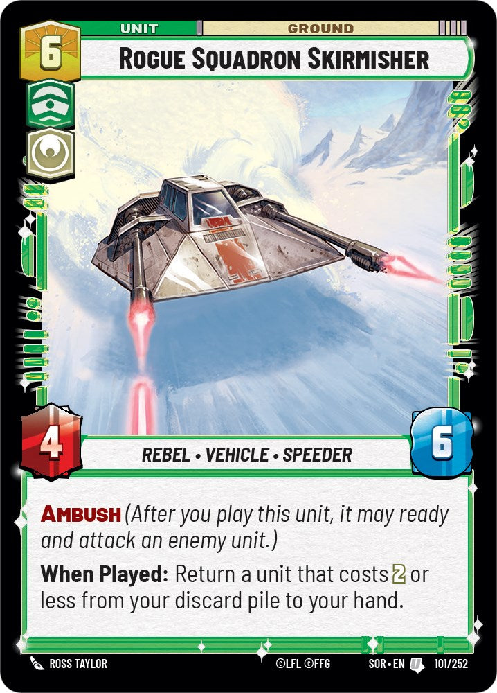 Rogue Squadron Skirmisher (101/252) - Spark of Rebellion Foil