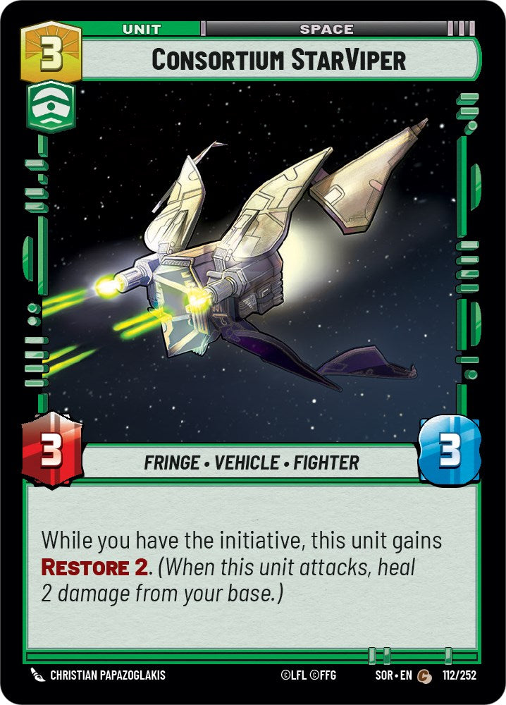 Consortium StarViper (112/252) - Spark of Rebellion