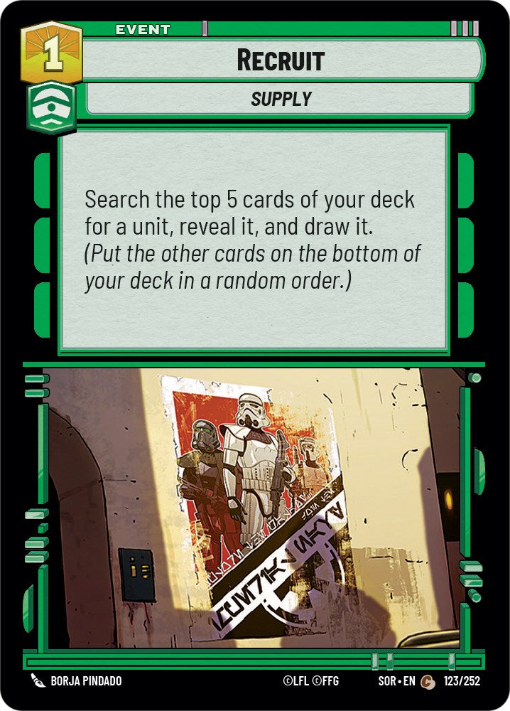 Recruit (123/252) - Spark of Rebellion
