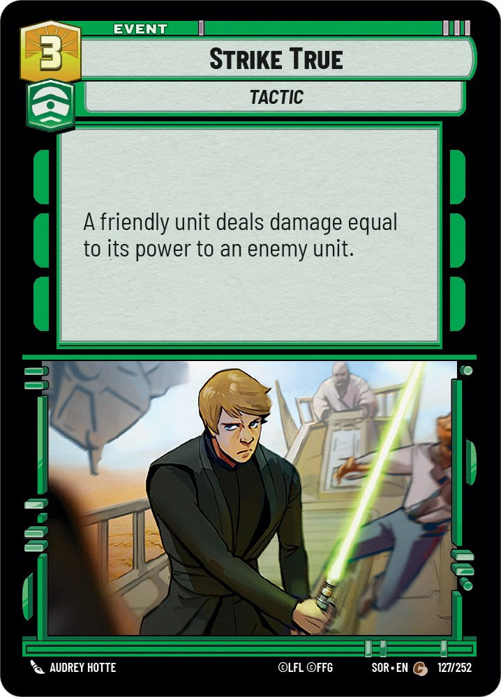 Strike True (127/252) - Spark of Rebellion Foil