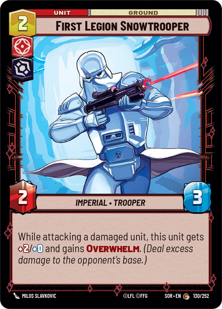 First Legion Snowtrooper (130/252) - Spark of Rebellion
