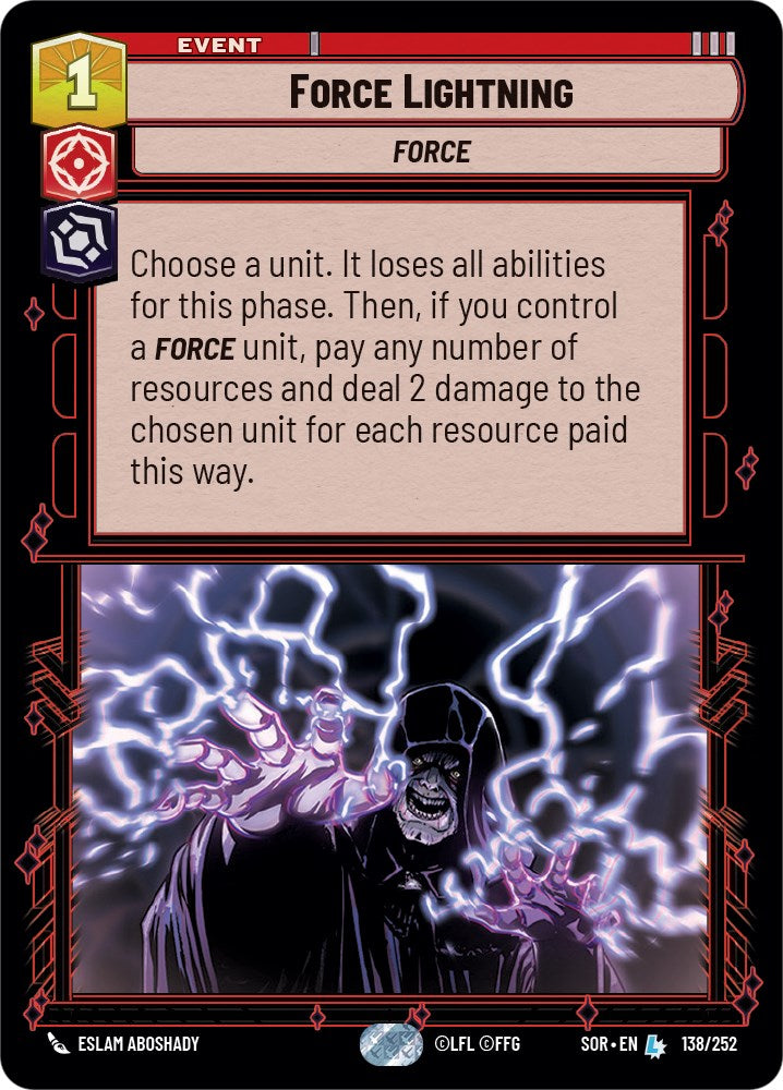 Force Lightning (138/252) - Spark of Rebellion