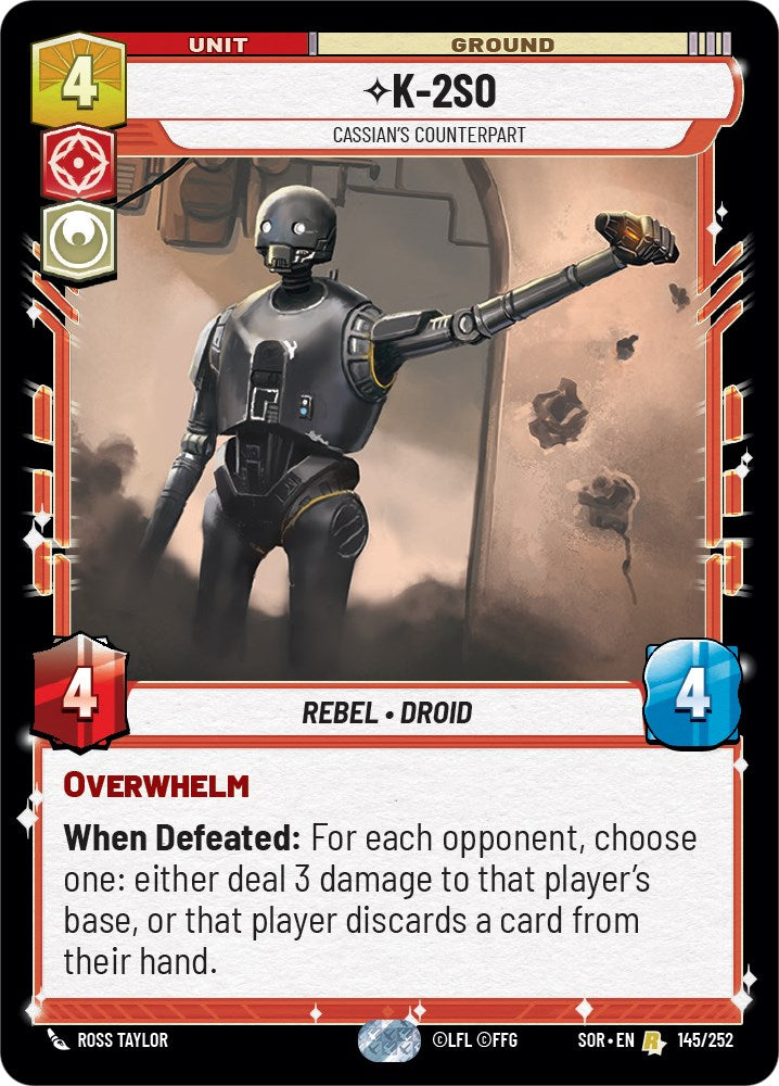 K-2SO - Cassian's Counterpart (145/252) - Spark of Rebellion
