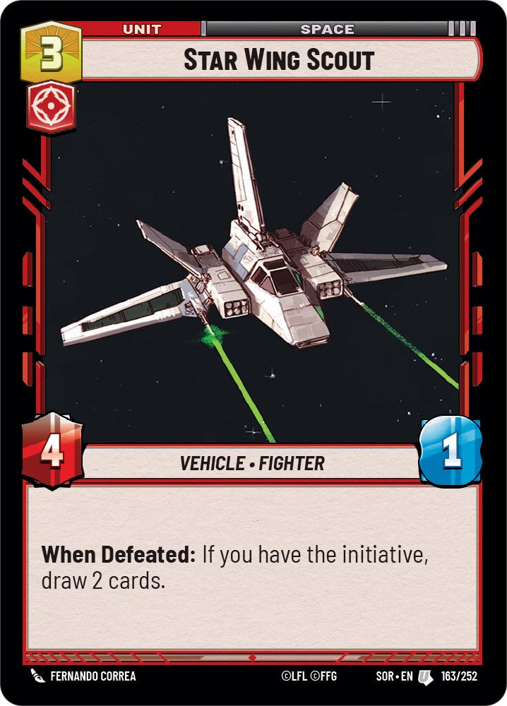 Star Wing Scout (163/252) - Spark of Rebellion
