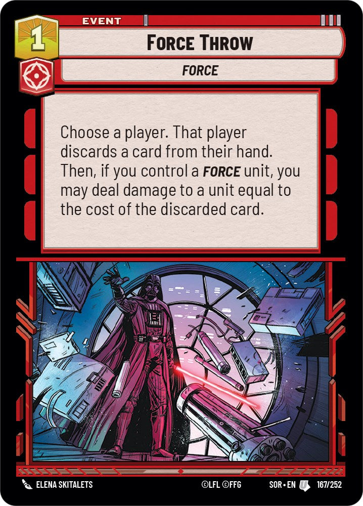 Force Throw (167/252) - Spark of Rebellion