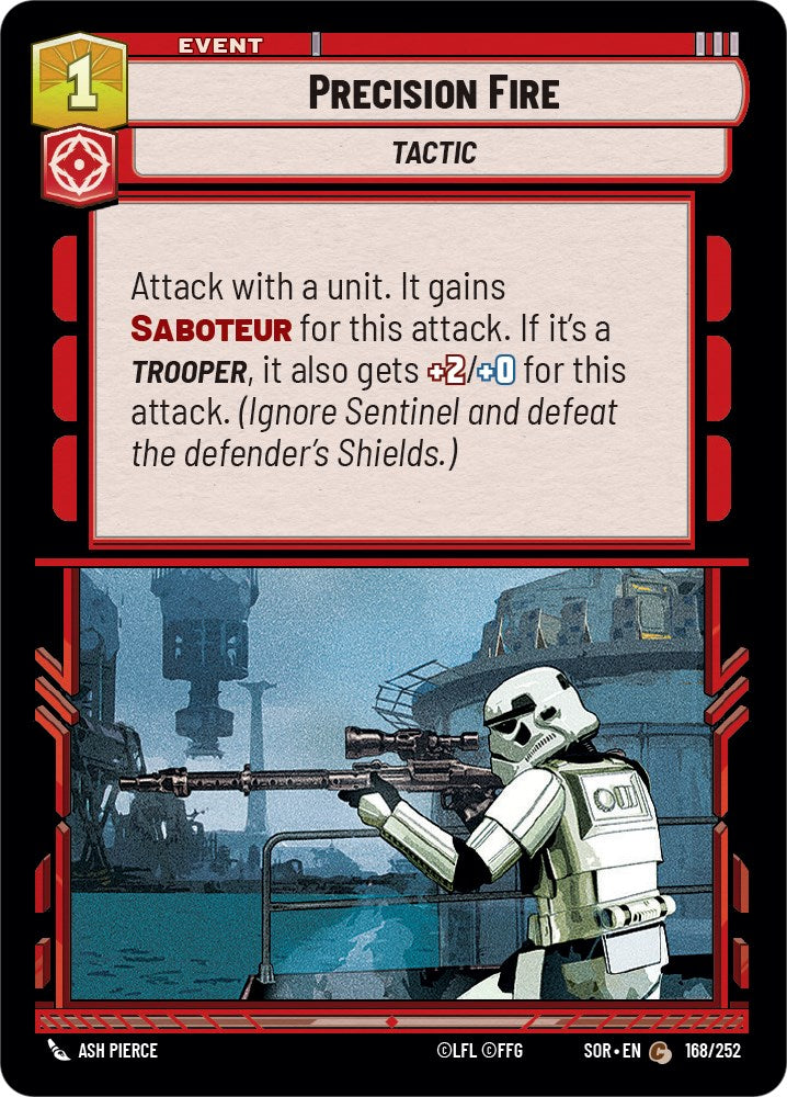Precision Fire (168/252) - Spark of Rebellion