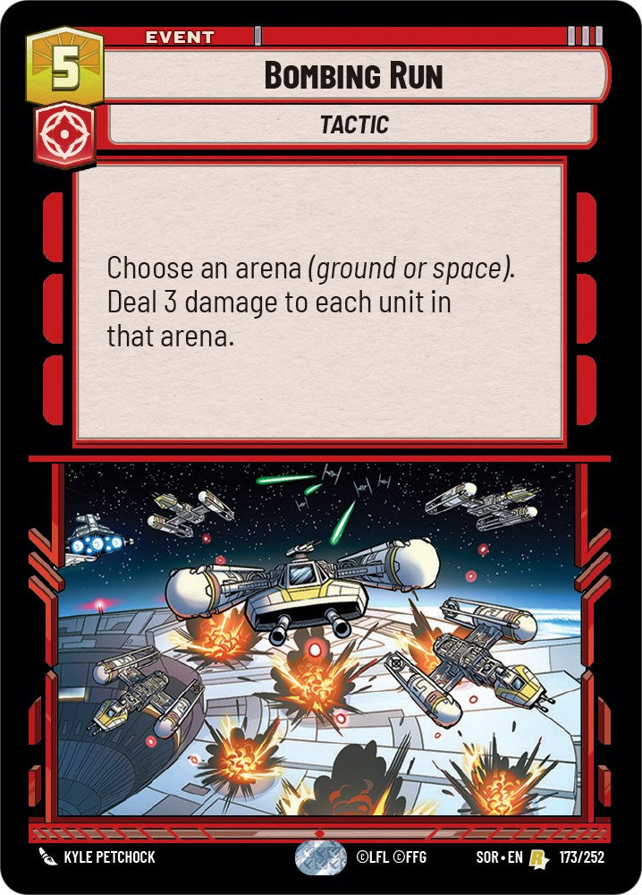 Bombing Run (173/252) - Spark of Rebellion
