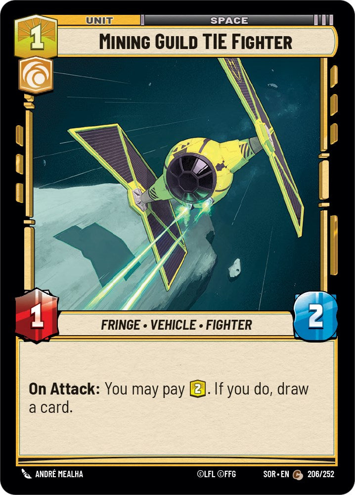 Mining Guild TIE Fighter (206/252) - Spark of Rebellion