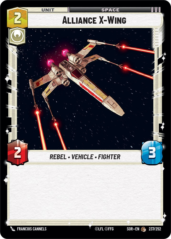 Alliance X-Wing (237/252) - Spark of Rebellion Foil