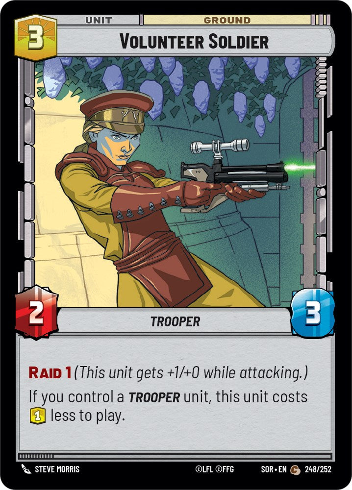 Volunteer Soldier (248/252) - Spark of Rebellion