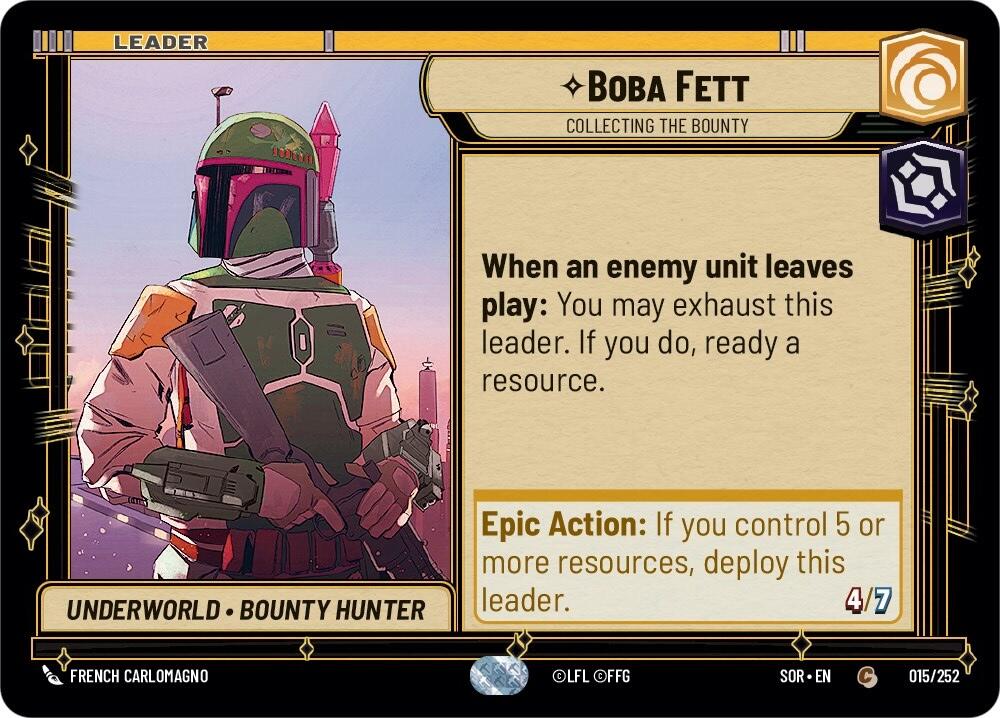 Boba Fett - Collecting the Bounty (015/252) - Spark of Rebellion