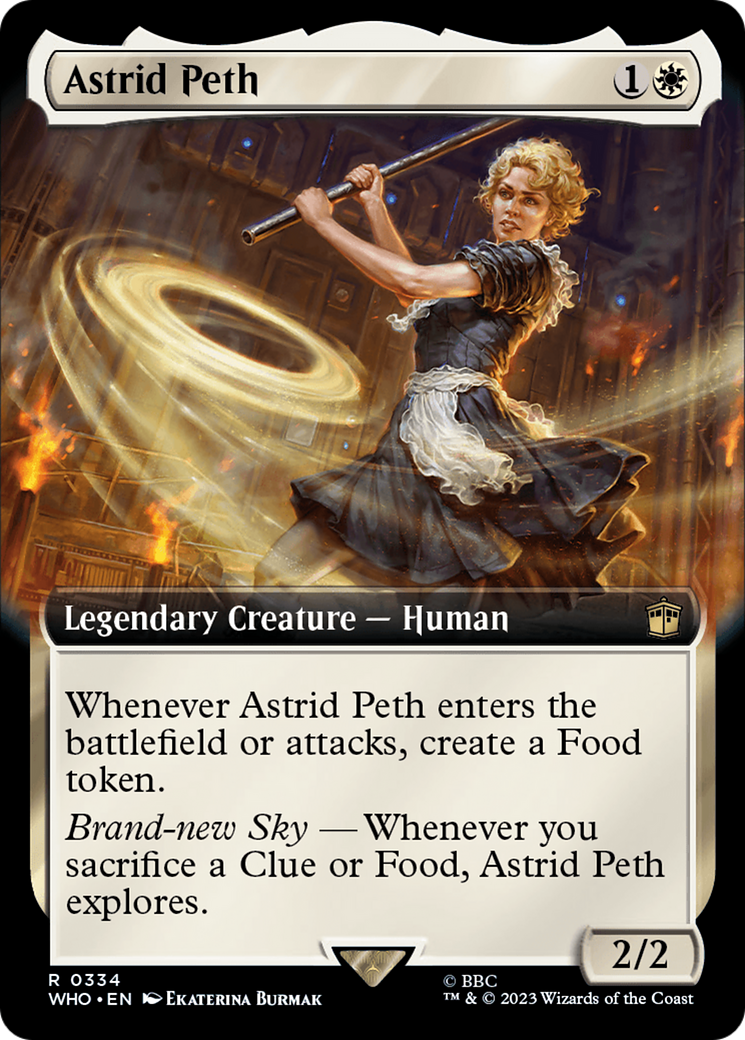 Astrid Peth (WHO-334) - Doctor Who: (Extended Art)