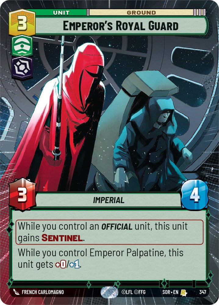 Emperor's Royal Guard (Hyperspace) (347) - Spark of Rebellion Foil