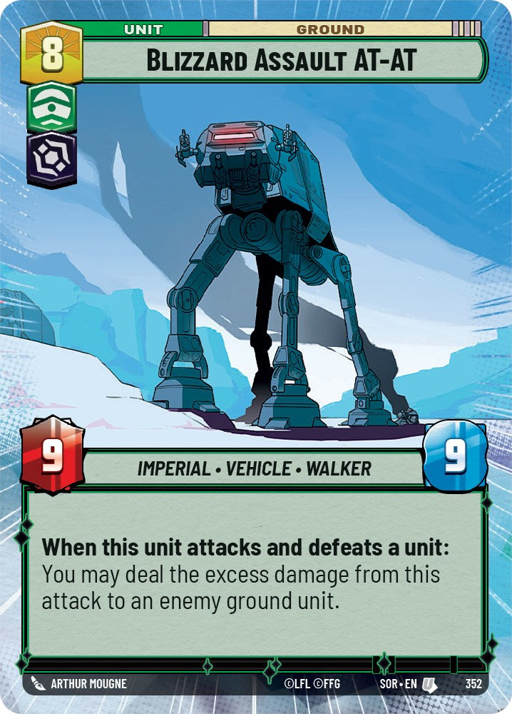 Blizzard Assault AT-AT (Hyperspace) (352) - Spark of Rebellion