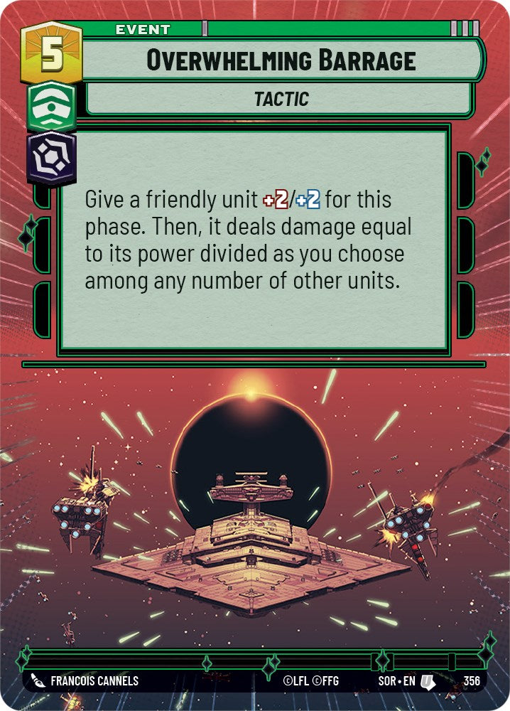 Overwhelming Barrage (Hyperspace) (356) - Spark of Rebellion
