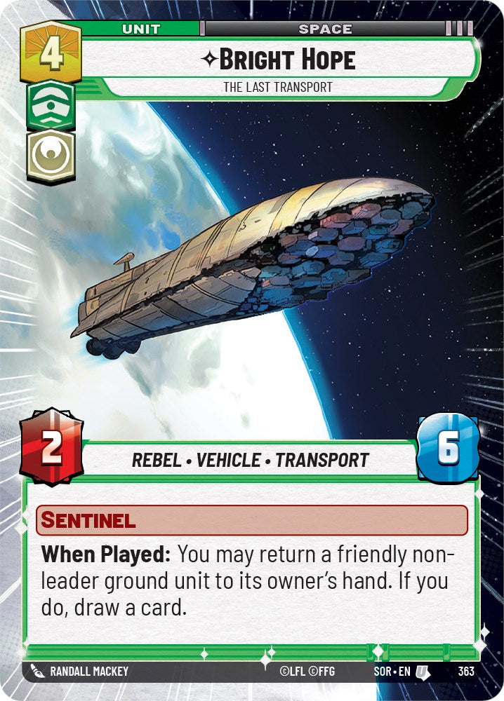 Bright Hope - The Last Transport (Hyperspace) (363) - Spark of Rebellion