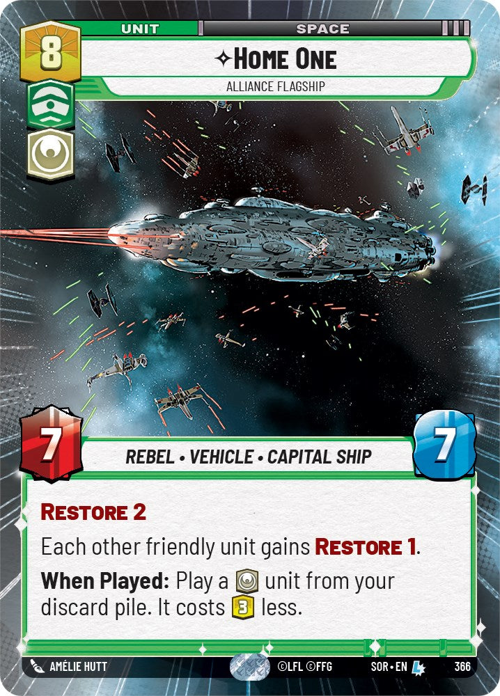 Home One - Alliance Flagship (Hyperspace) (366) - Spark of Rebellion