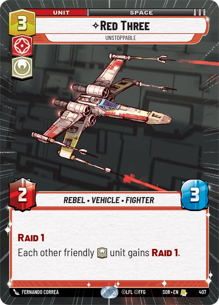 Red Three - Unstoppable (Hyperspace) (407) - Spark of Rebellion