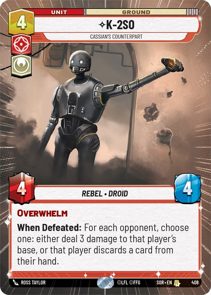 K-2SO - Cassian's Counterpart (Hyperspace) (408) - Spark of Rebellion