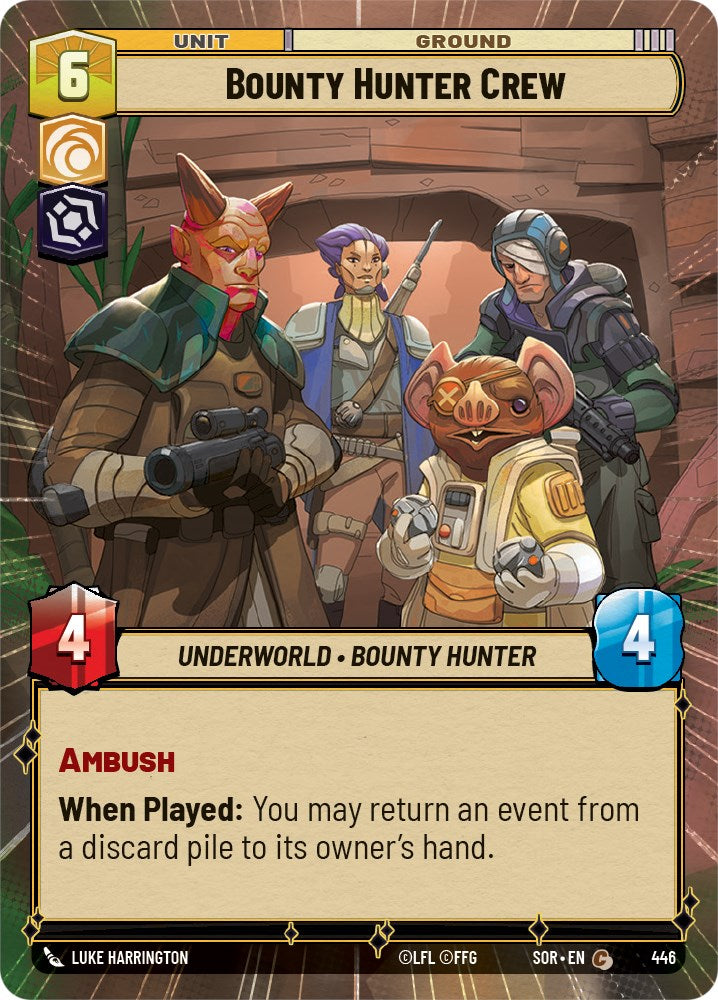 Bounty Hunter Crew (Hyperspace) (446) - Spark of Rebellion