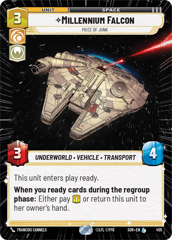 Millennium Falcon - Piece of Junk (Hyperspace) (455) - Spark of Rebellion