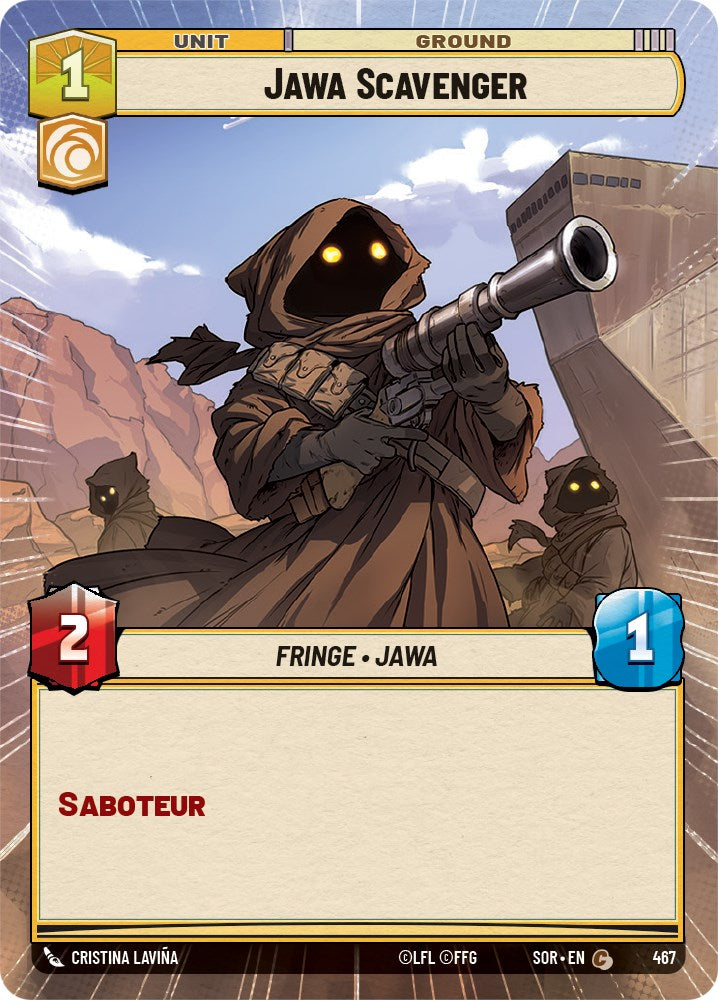 Jawa Scavenger (Hyperspace) (467) - Spark of Rebellion