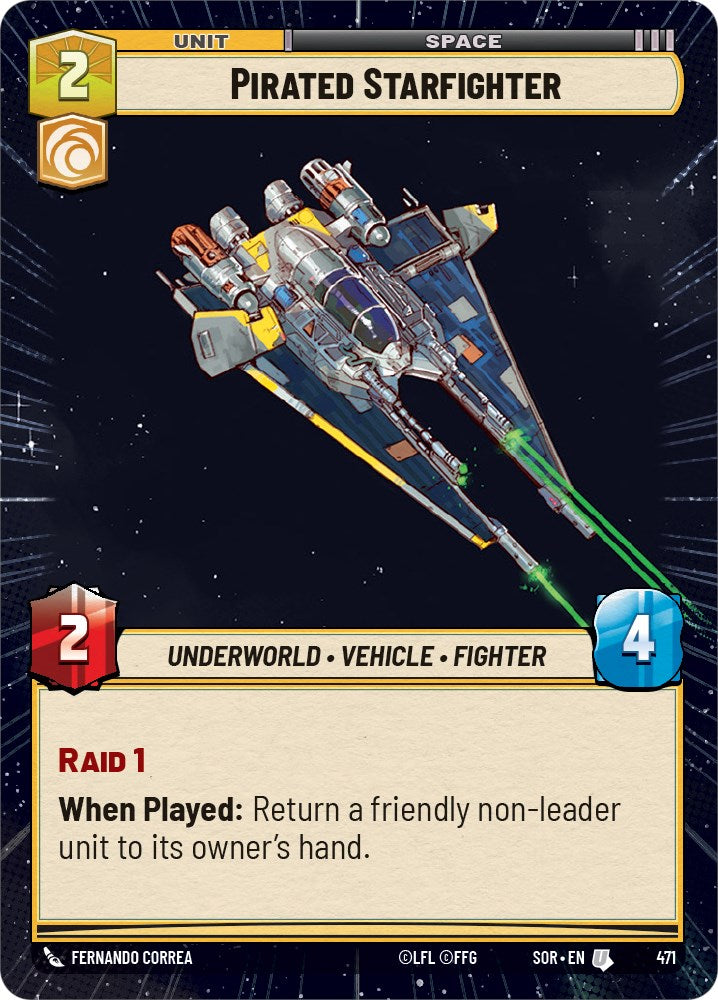 Pirated Starfighter (Hyperspace) (471) - Spark of Rebellion