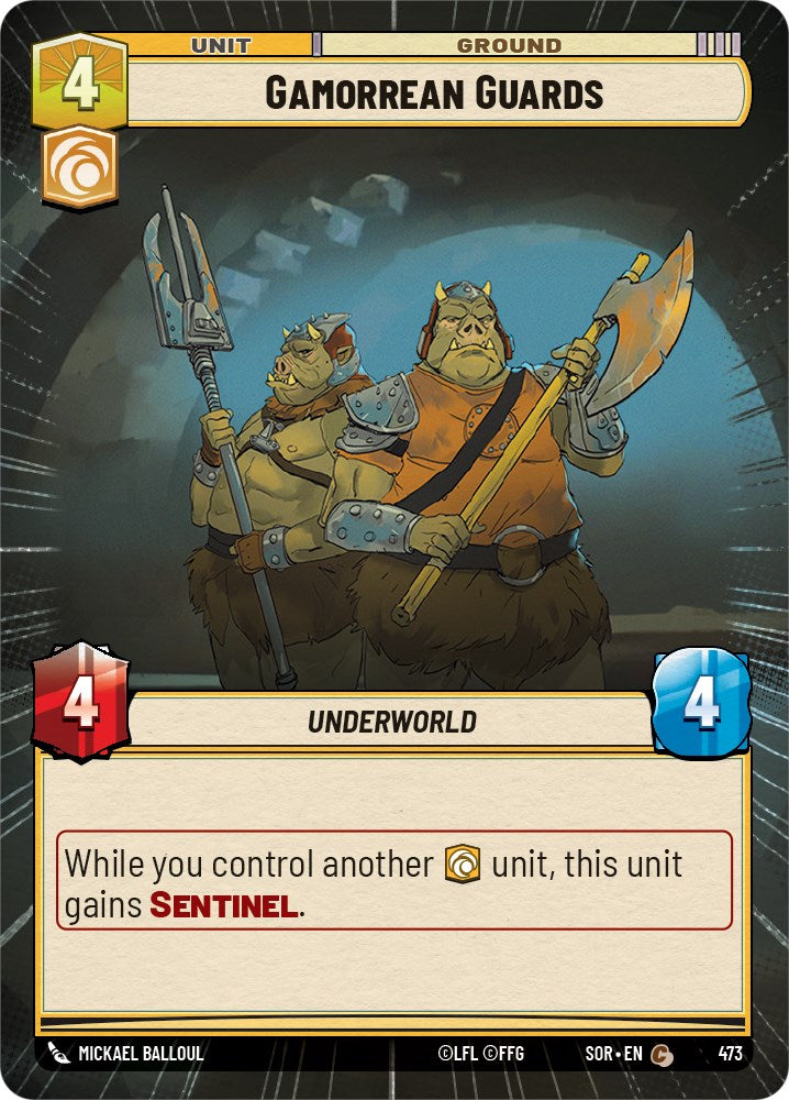 Gamorrean Guards (Hyperspace) (473) - Spark of Rebellion