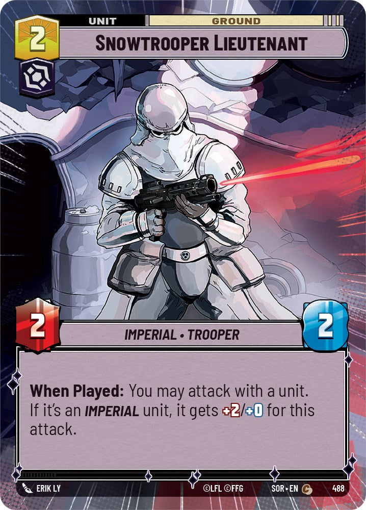 Snowtrooper Lieutenant (Hyperspace) (488) - Spark of Rebellion
