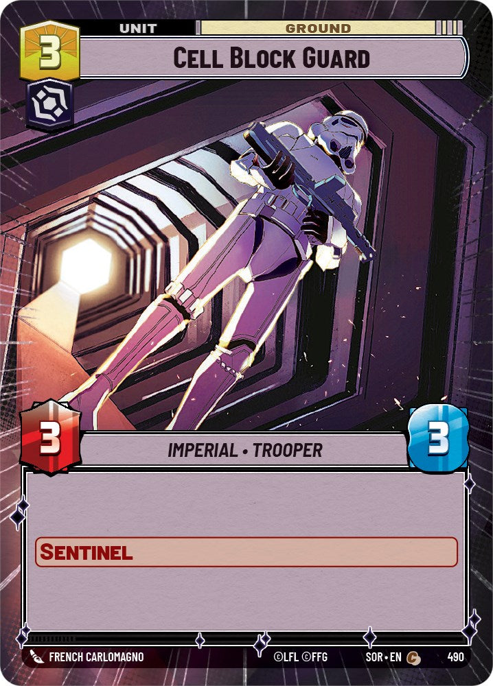 Cell Block Guard (Hyperspace) (490) - Spark of Rebellion