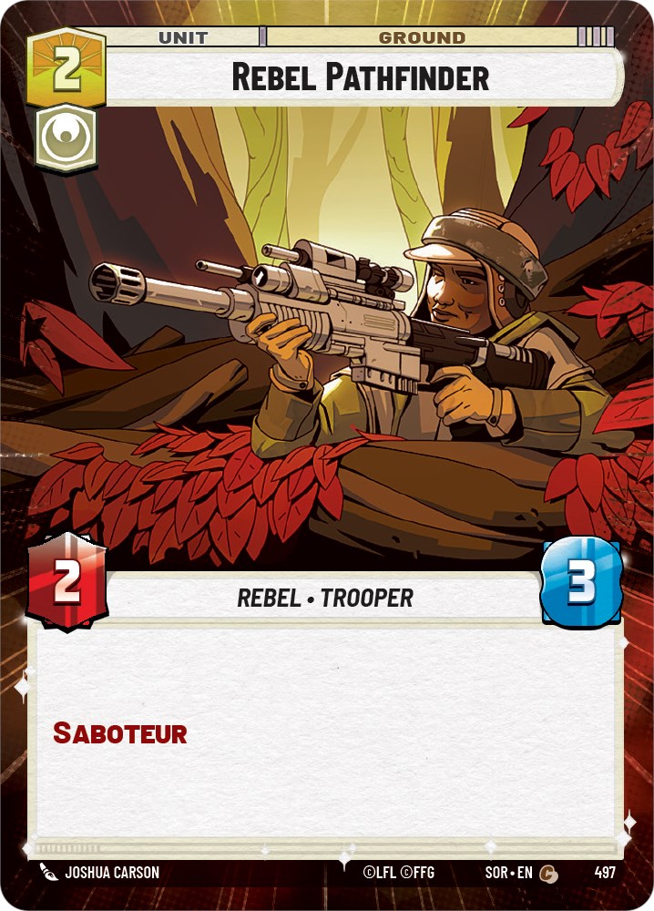 Rebel Pathfinder (Hyperspace) (497) - Spark of Rebellion