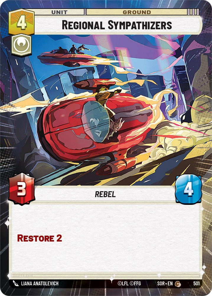 Regional Sympathizers (Hyperspace) (501) - Spark of Rebellion