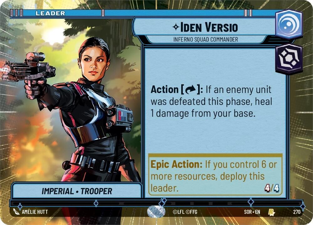 Iden Versio - Inferno Squad Commander (Hyperspace) (270) - Spark of Rebellion