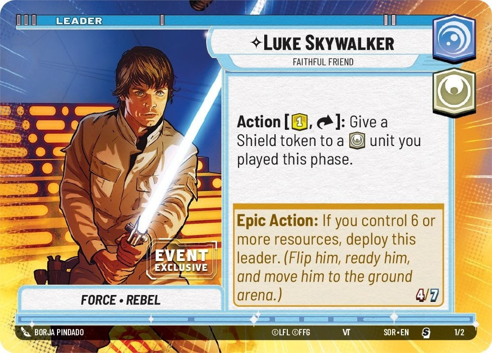 Luke Skywalker - Faithful Friend (Hyperspace) (1/2) - Event Exclusive Promos