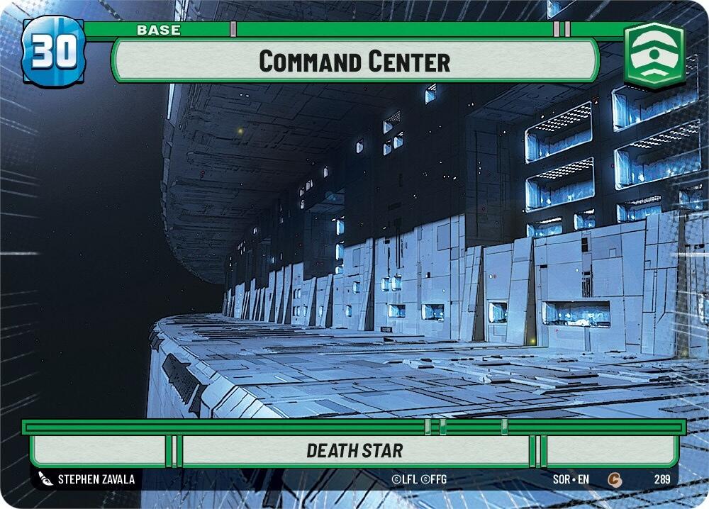 Command Center // Shield (Hyperspace) (289 // T04) - Spark of Rebellion