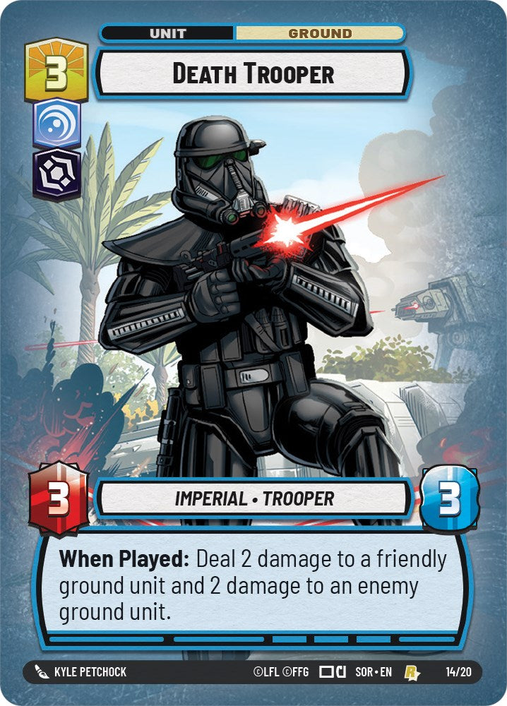 Death Trooper (14/20) - Spark of Rebellion Weekly Play Promos
